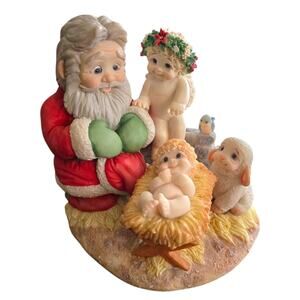 Dreamsicles Santa At Prayer Cast Art Industries Christmas Figurine 10843 Holiday